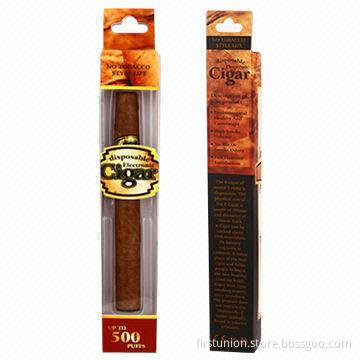 E-cigarette, 500 Puffs with Huge Vapor and Soft Suction Nozzle